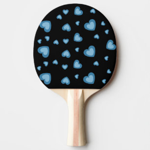 RAQUETTE DE PING PONG CADEAU PETIT AMI PETITE AMIE MARI FEMME COEUR D'AM