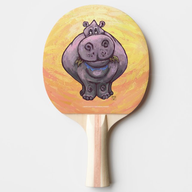 Raquette De Ping Pong Cadeaux et accessoires Hippopotamus (Devant)