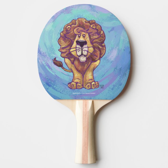 Raquette De Ping Pong Cadeaux et accessoires Lion (Devant)