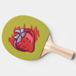 Raquette De Ping Pong Cadeaux fraises