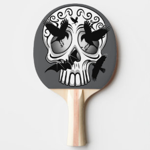 Raquette De Ping Pong Calaveras décoratives Halloween