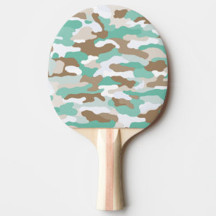 Raquette De Ping Pong Camouflage côtier