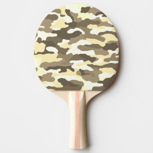 Raquette De Ping Pong Camouflage du désert