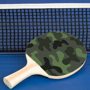 Raquette De Ping Pong camouflage gris vert foncé no.14 imprimer