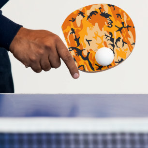 Raquette De Ping Pong Camouflage orange, Militaire, Armée