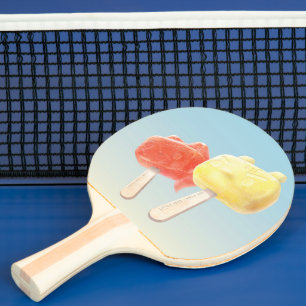 Raquette De Ping Pong Caractère Popsicles