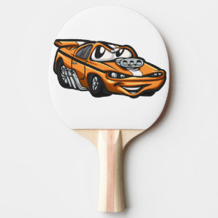 Raquette De Ping Pong Caricature pour voiture musculaire classique - Cho