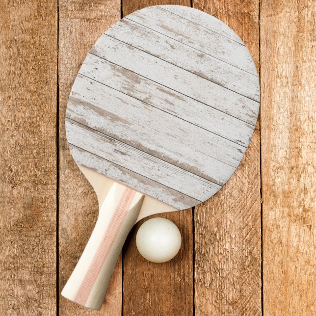 Raquette De Ping Pong Cartes blanches en bois (Créateur téléchargé)
