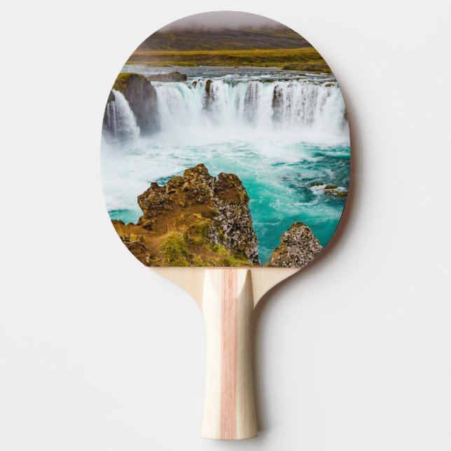 Raquette De Ping Pong Cascade de Godafoss, Islande (Devant)