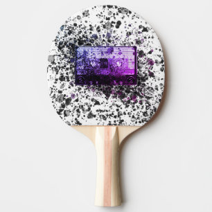 Raquette De Ping Pong Cassette audio rétro