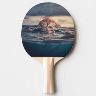 Raquette De Ping Pong Cat Nap Dream ou cauchemar
