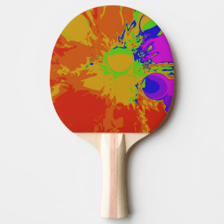 Raquette De Ping Pong Célébrez La Victoire