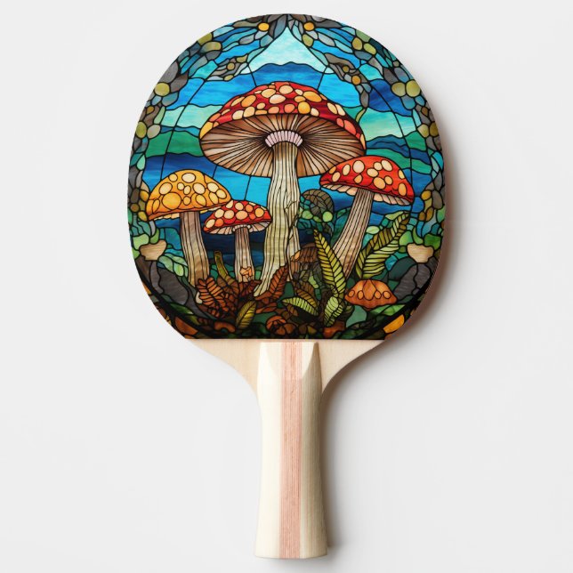 Raquette De Ping Pong Champignons Ping Pong Paddle (Devant)