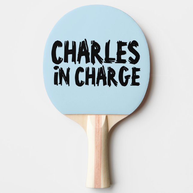 RAQUETTE DE PING PONG CHARLES EN CHARGE PING PING PONG PADDLES (Devant)