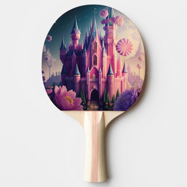Raquette De Ping Pong Château de Candy One (Devant)