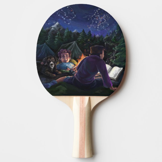 Raquette De Ping Pong Chevaliers d'été (Devant)