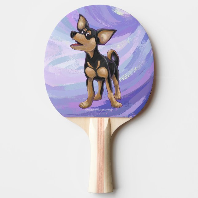 Raquette De Ping Pong Chihuahua Cadeaux et accessoires (Devant)
