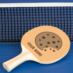 Raquette De Ping Pong Chocolat puce cookie table de tennis jeu