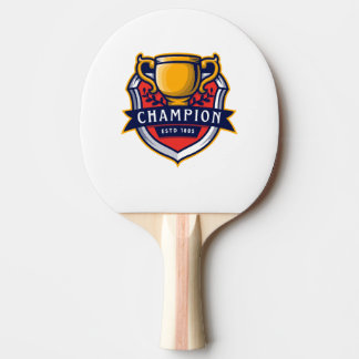 Raquette De Ping Pong Choix du champion : Pagaie de ping-pong imprimée