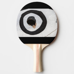 Raquette De Ping Pong cible déchirée