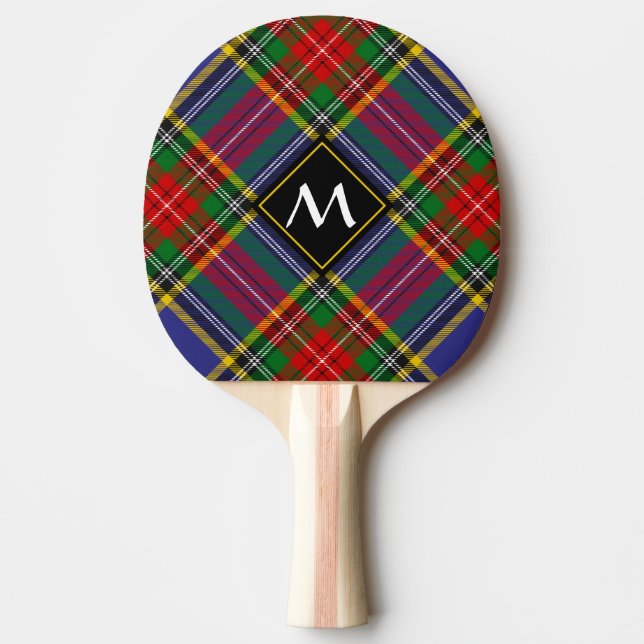 Raquette De Ping Pong Clan MacBeth Tartan Ping Pong Paddle (Devant)