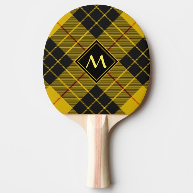 Raquette De Ping Pong Clan Macleod de Lewis Tartan (Devant)
