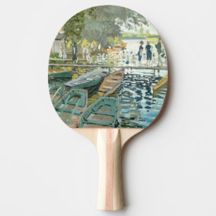 Raquette De Ping Pong Claude Monet. Baignoires à La Grenouillère