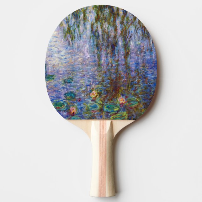 Raquette De Ping Pong Claude Monet - Lys d'eau (Devant)