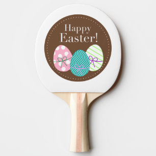 Raquette De Ping Pong Clipart heureux de Pâques