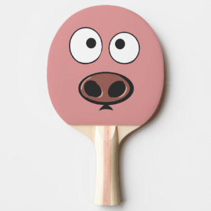 Raquette De Ping Pong Cochon drôle