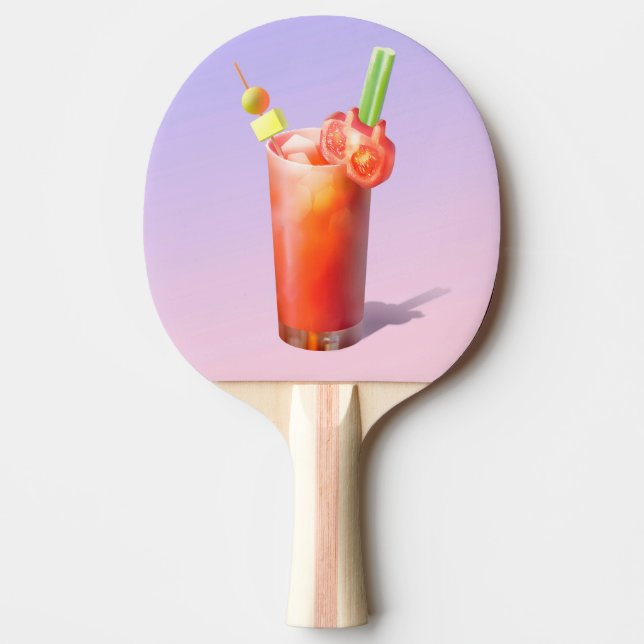 Raquette De Ping Pong Cocktail Creative Bloody Mary (Devant)