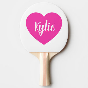 Raquette De Ping Pong Coeur
