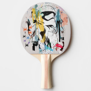 Raquette De Ping Pong Collage de graffiti de stormtrooper