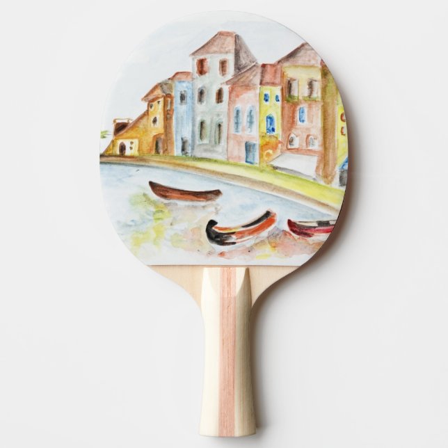 Raquette De Ping Pong Concept de Venise (Devant)