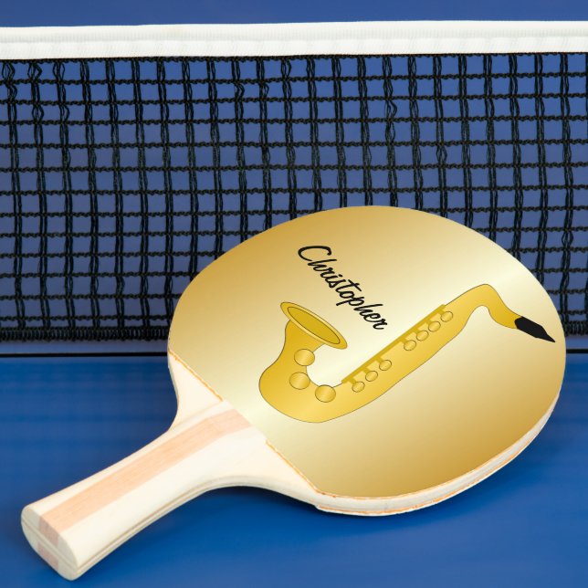 Raquette De Ping Pong Conception saxophone (Insitu)