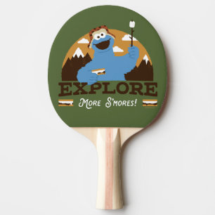 Raquette De Ping Pong Cookie Monster   Explorer plus S'mores