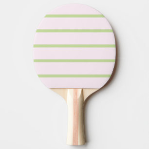 Raquette De Ping Pong Coquette Préparation Chic Pastel Vert Et Rose Rayu