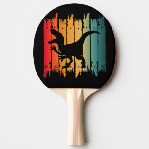 RAQUETTE DE PING PONG COUCHER DE SOLEIL DINOSAUR 2