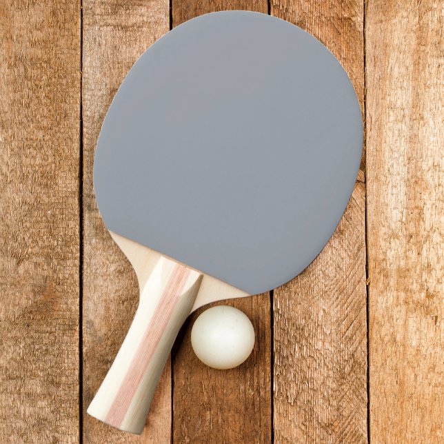 Raquette De Ping Pong Couleur gris de colombe solide (Créateur téléchargé)