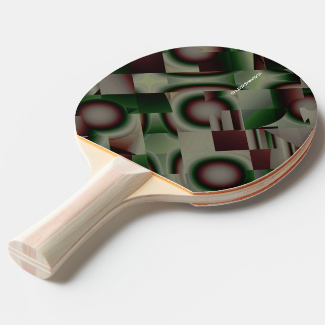 Raquette De Ping Pong Couleur pure 1 et 2 (Dos Angle)