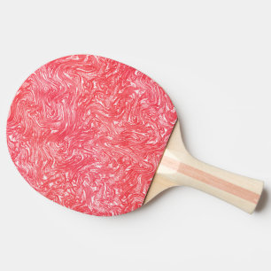 Raquette De Ping Pong Couleur texture "crème fraise nacrée"