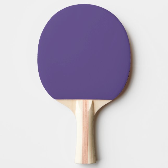 Raquette De Ping Pong Couleur uni violet ultra violet (Devant)