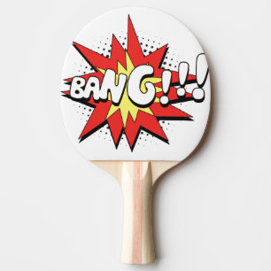 Raquette De Ping Pong Coup comique d'art de bruit !