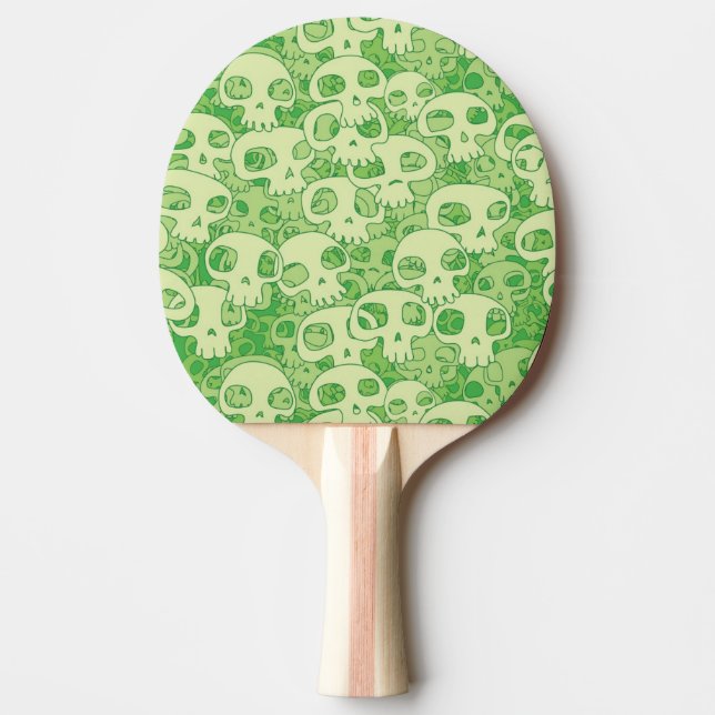 Raquette De Ping Pong Crâne Cool (Devant)