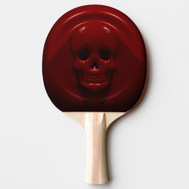 Raquette De Ping Pong Crâne de sang (Dos)