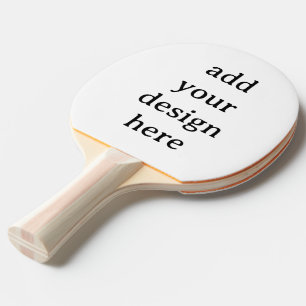 Raquette De Ping Pong Créez Votre Propre Impression Complète Personnalis