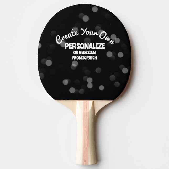 Raquette De Ping Pong Créez votre propre personnalisation (Devant)
