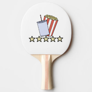 Raquette De Ping Pong Critique de film personnalisée 5 étoiles Popcorn B