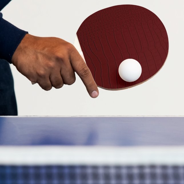 Raquette De Ping Pong Crocodile rouge - Impression (Insitu)