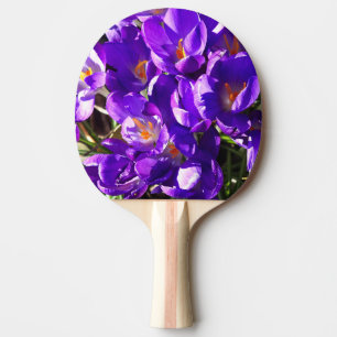 RAQUETTE DE PING PONG CROCUS DE PRINTEMPS